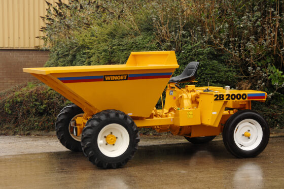 WINGET 2B2000 DUMPER PARKED