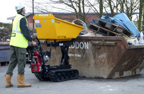 WINGET TD500HL HIGH LIFT TRACKED DUMPER TIP IN SKIP HIGH LIFT